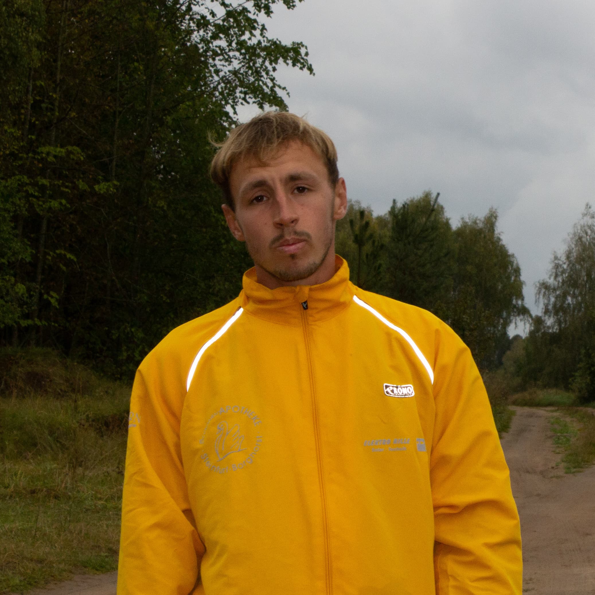 Me in yellow jacket