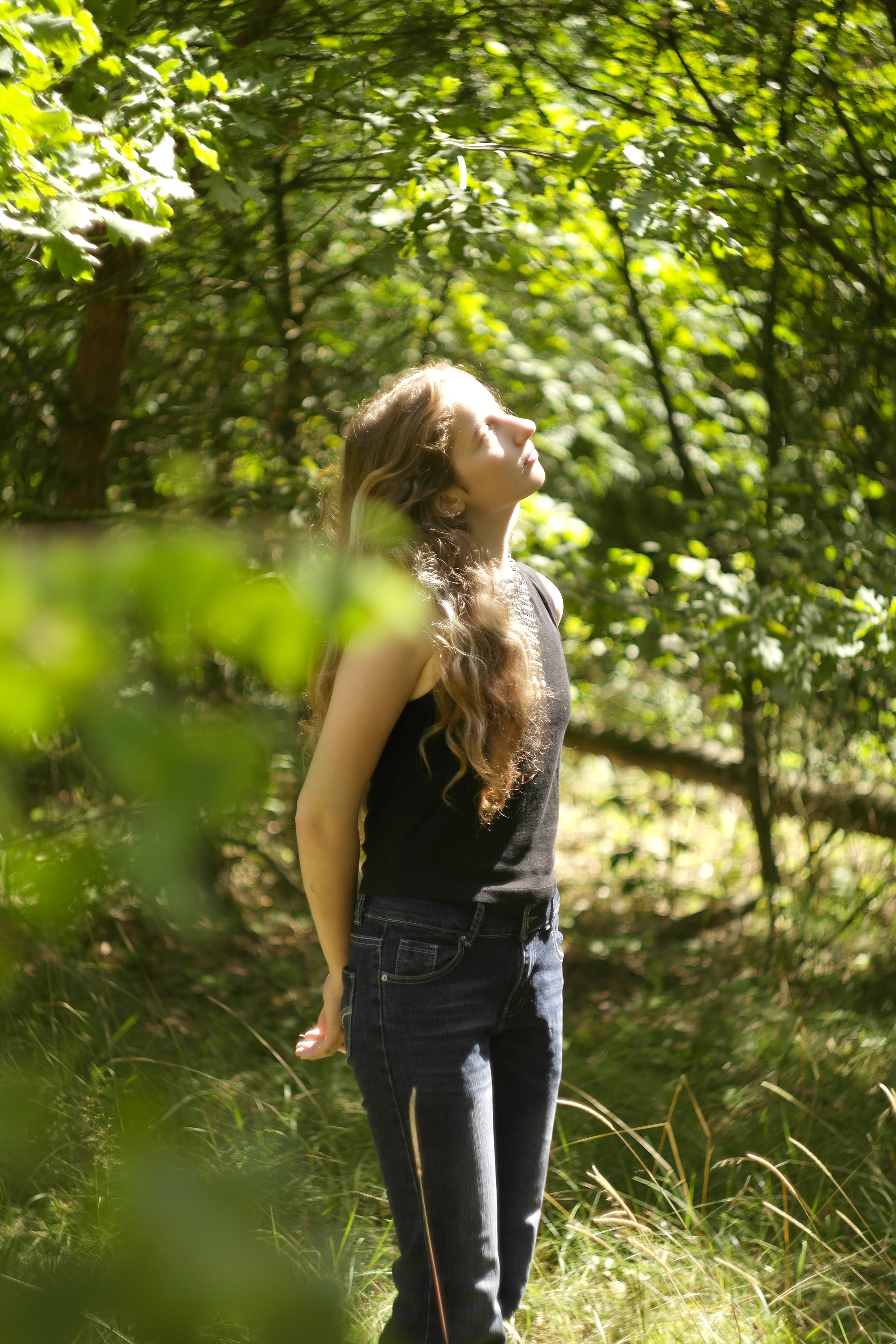 Asya in the forest